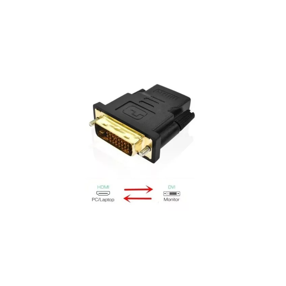 CONVERTIDOR ADAPTADOR DVI A HDMI